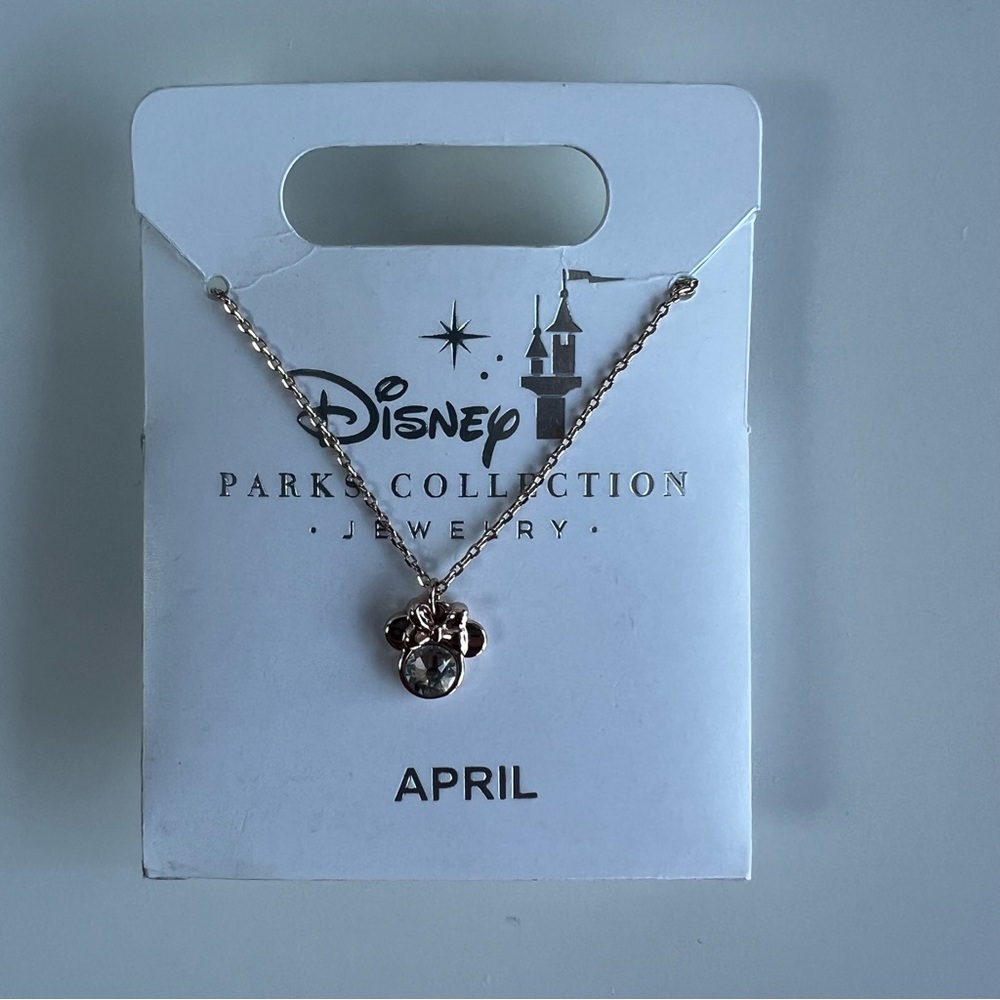 Disney Parks Collection Jewelry Minnie Mouse Necklace
